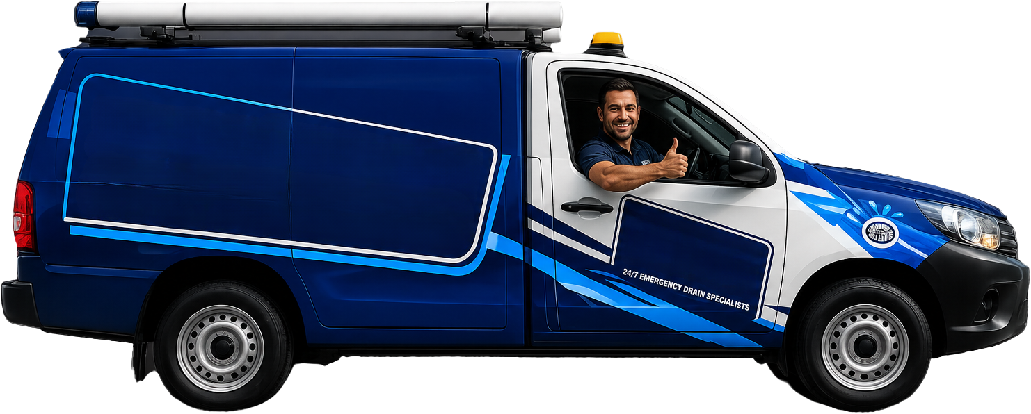 Acacia Gardens Blocked Drains service van