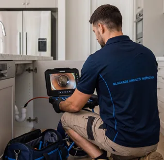 Clearing a blocked sink at a Acacia Gardens property