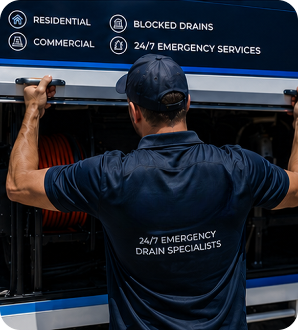 Licensed blocked drain plumber servicing a Acacia Gardens home